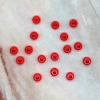 Large-hole beads, colored beads, round beads, translucent pearls, abacus beads Specification image